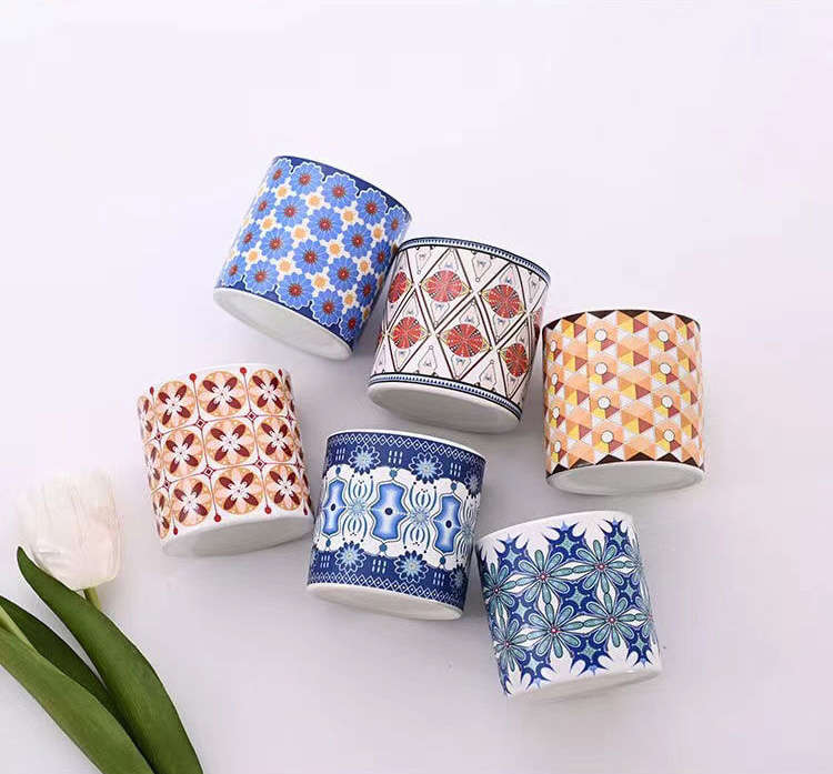Pattern Candle Cup