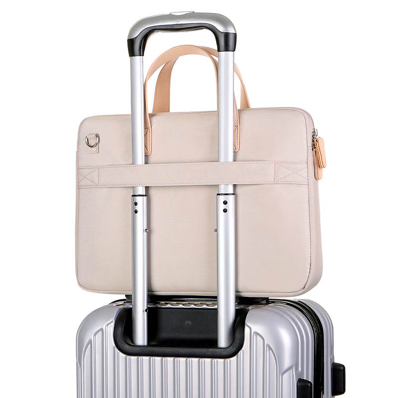 Custom Laptop Shoulder Briefcase - Back