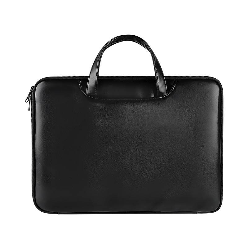 Custom Printed Laptop Briefcase - Black