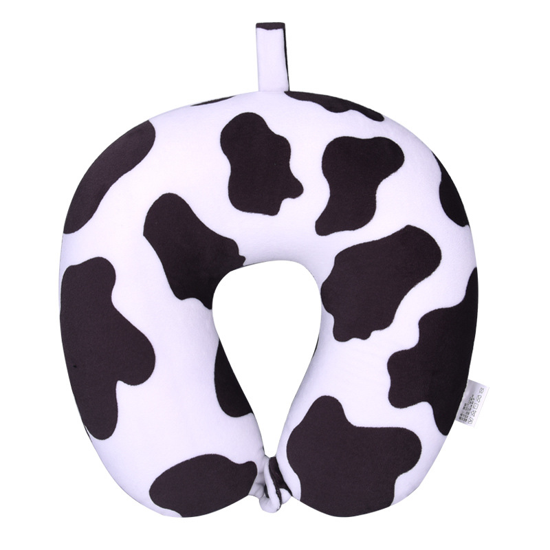 Custom Basic U-shaped Pillow - Cow Spot
