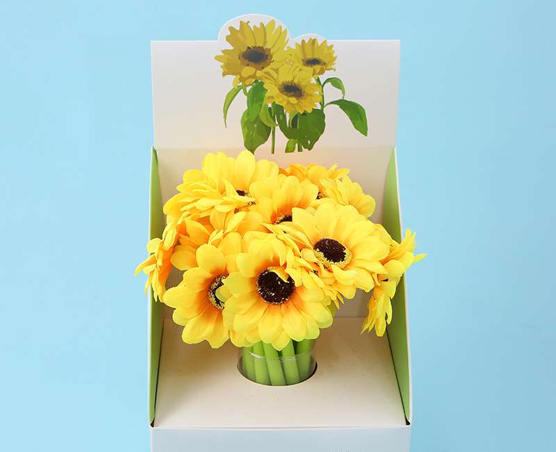 Artificial Flower Series Gel Pen - Sunflower