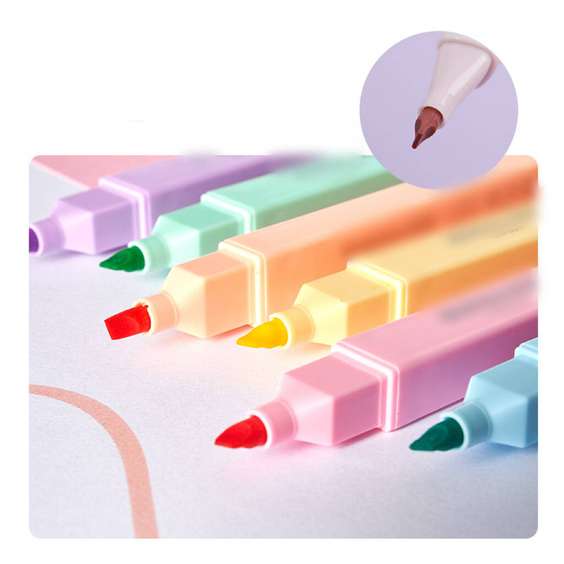 Morandi and Macaron Color Highlighter Marker