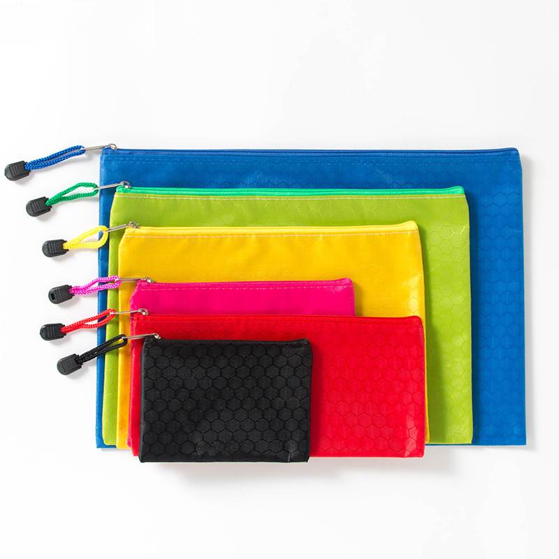 Football Pattern File Pouch - Samples