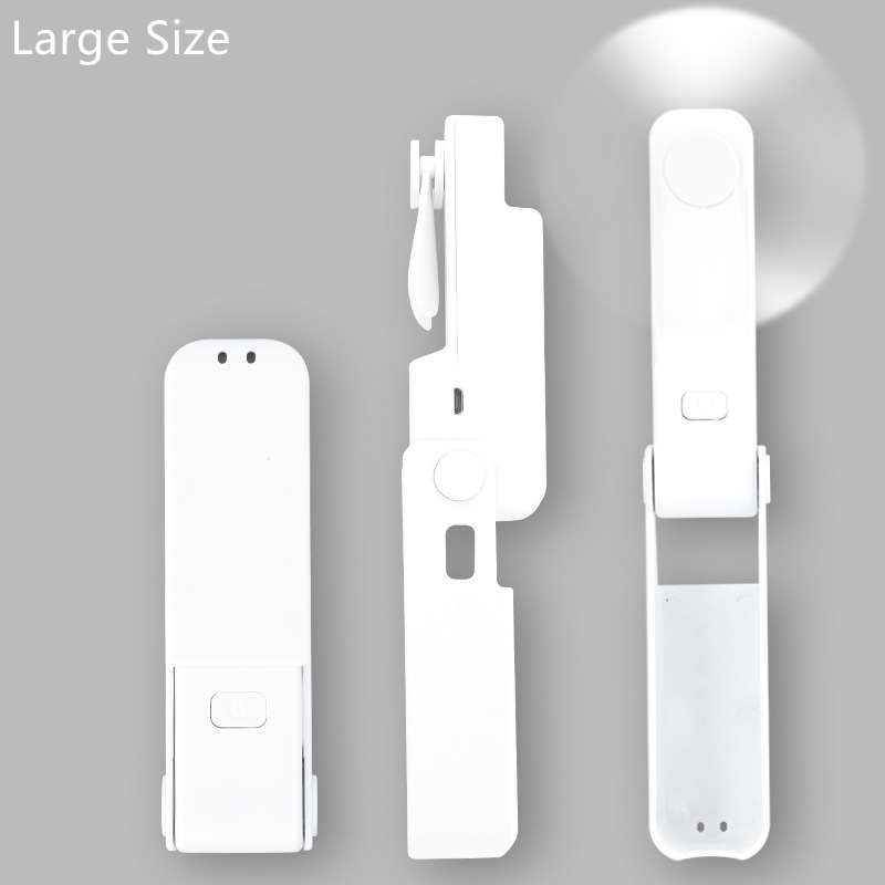 Portable Folding Mini Fan - Large Size White