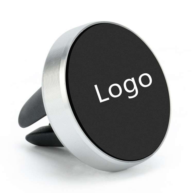 Magnetic Vent-Style Car Phone Mount - Logo Imprint