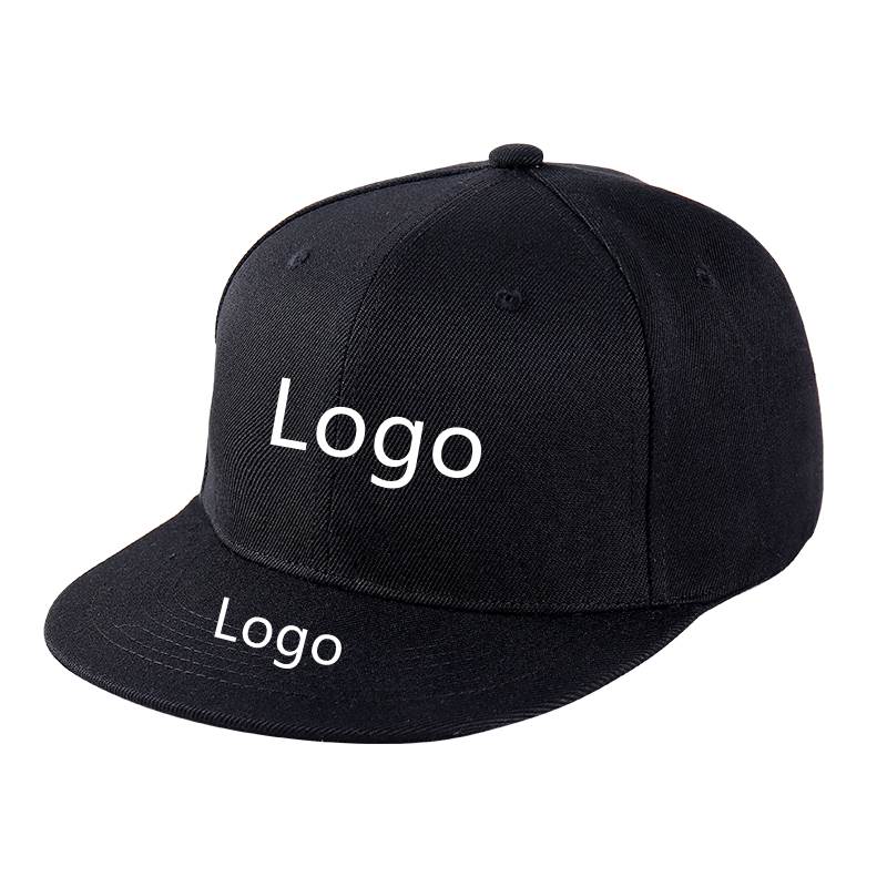 Custom Baseball Hats - Whole Black Sample