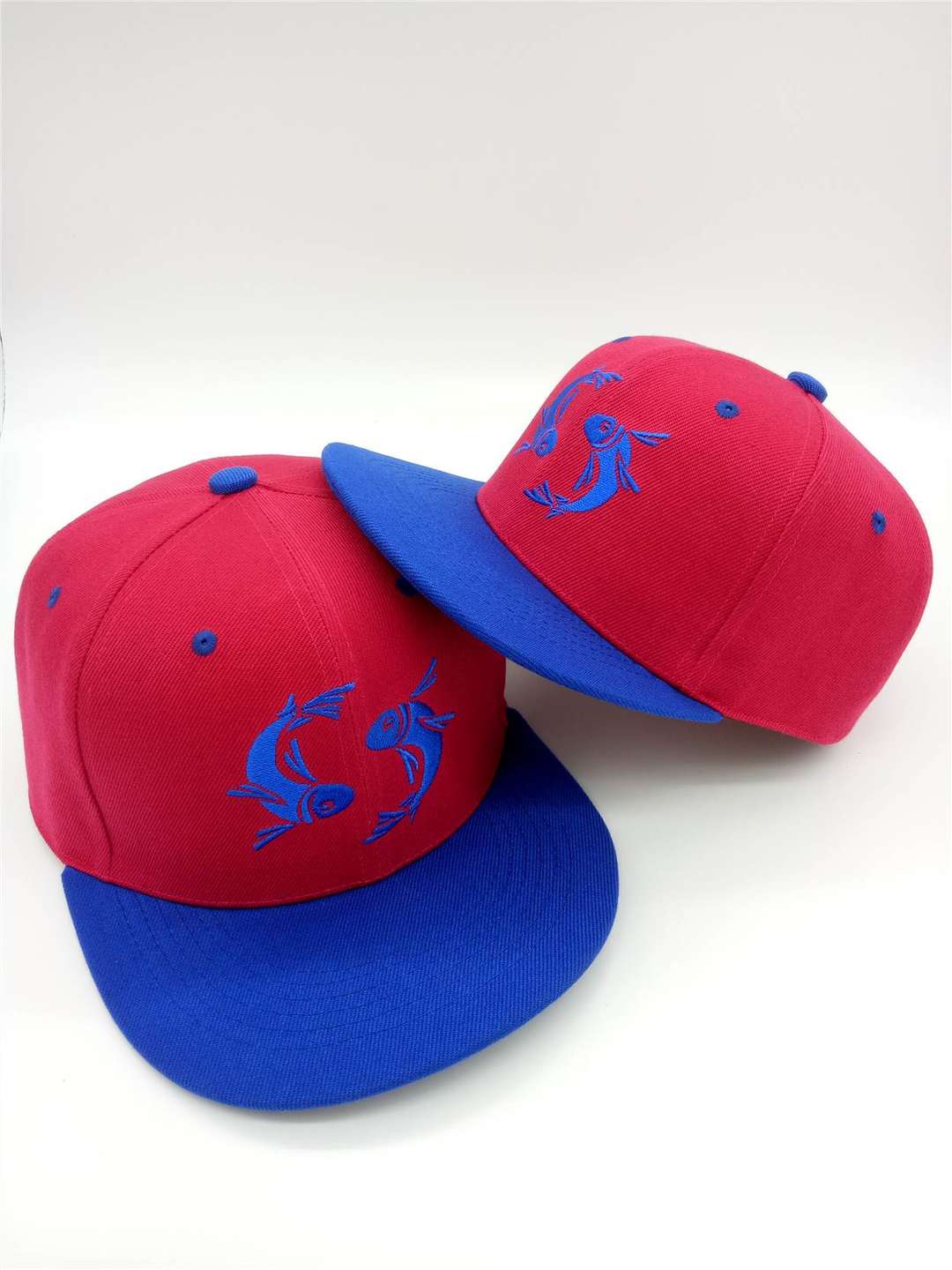 Custom Baseball Hats - Flat Embroidery