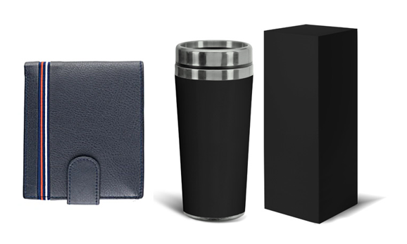 Thermos Cup and Wallet Set
