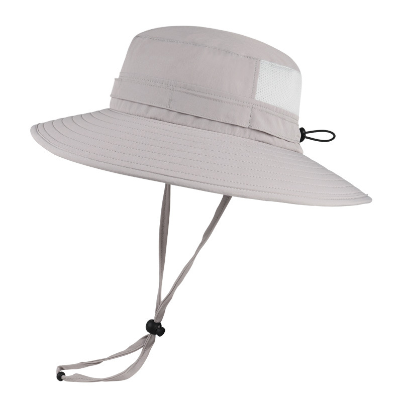 Custom Outdoor Bucket Hat - Light Gray