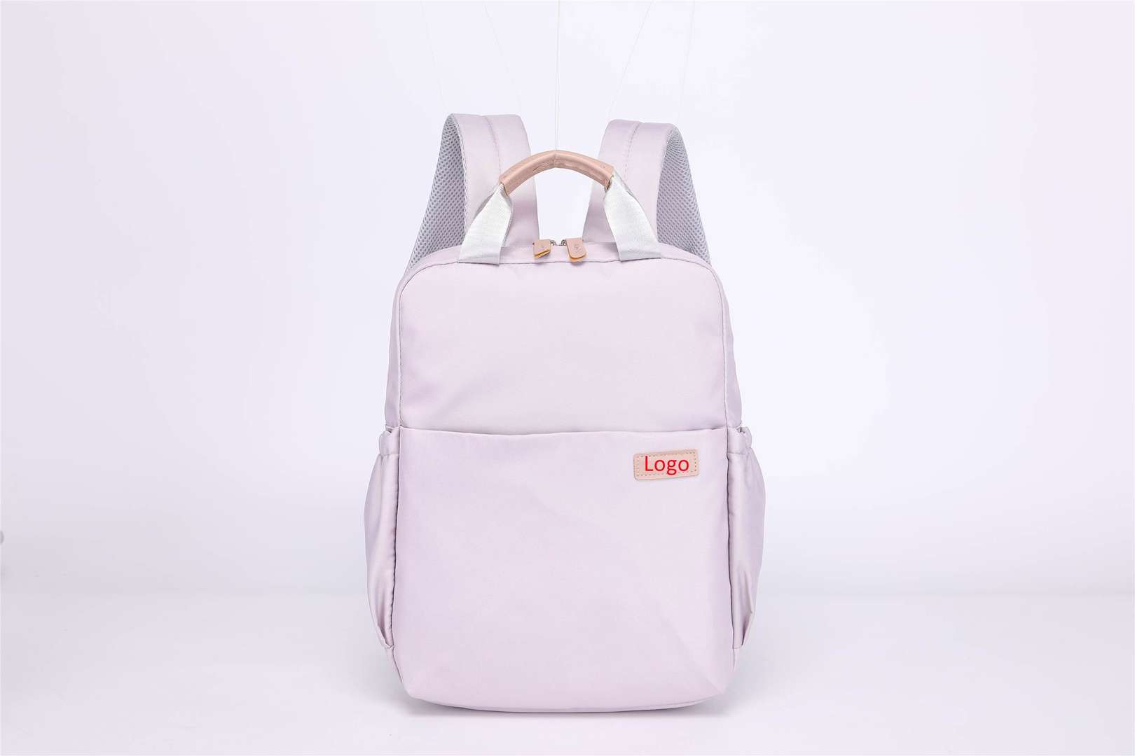 Custom Swagger Laptop Backpack-Light Purple