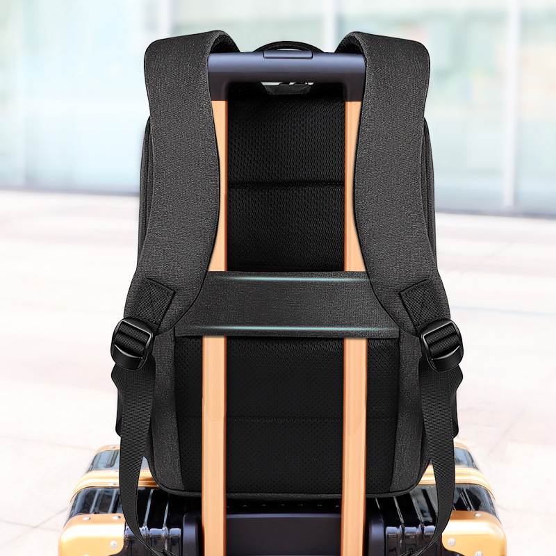 Custom Elegant Business Laptop Backpack-Back