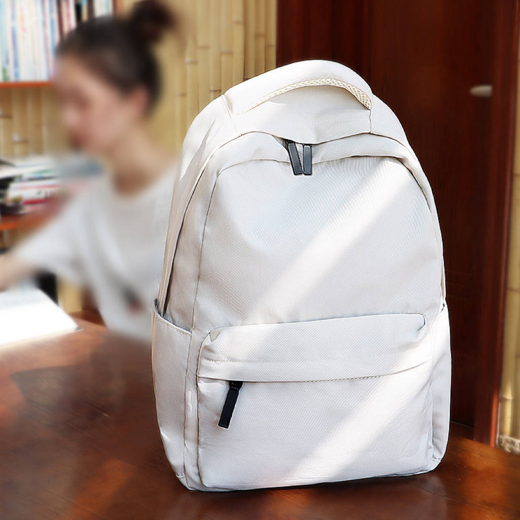 Custom Street/School Backpack-White
