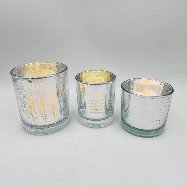 Custom Tealight Candle Holder - Silver Color