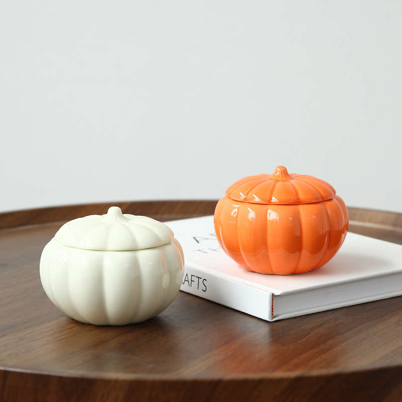 Custom Pumpkin Candle Cup - 01