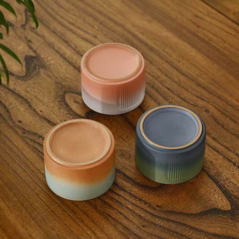 Custom Gradient Ceramic Candle Cup - 02