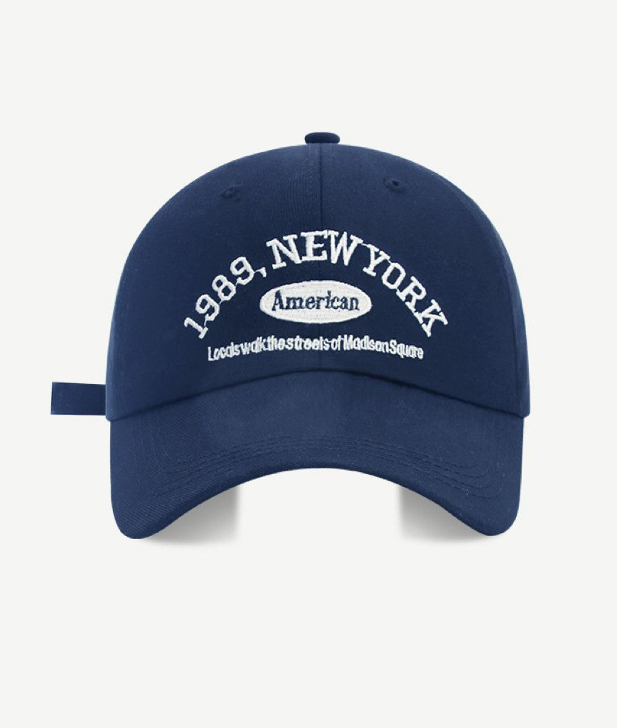 Custom Vintage Golf Hat - Navy Blue