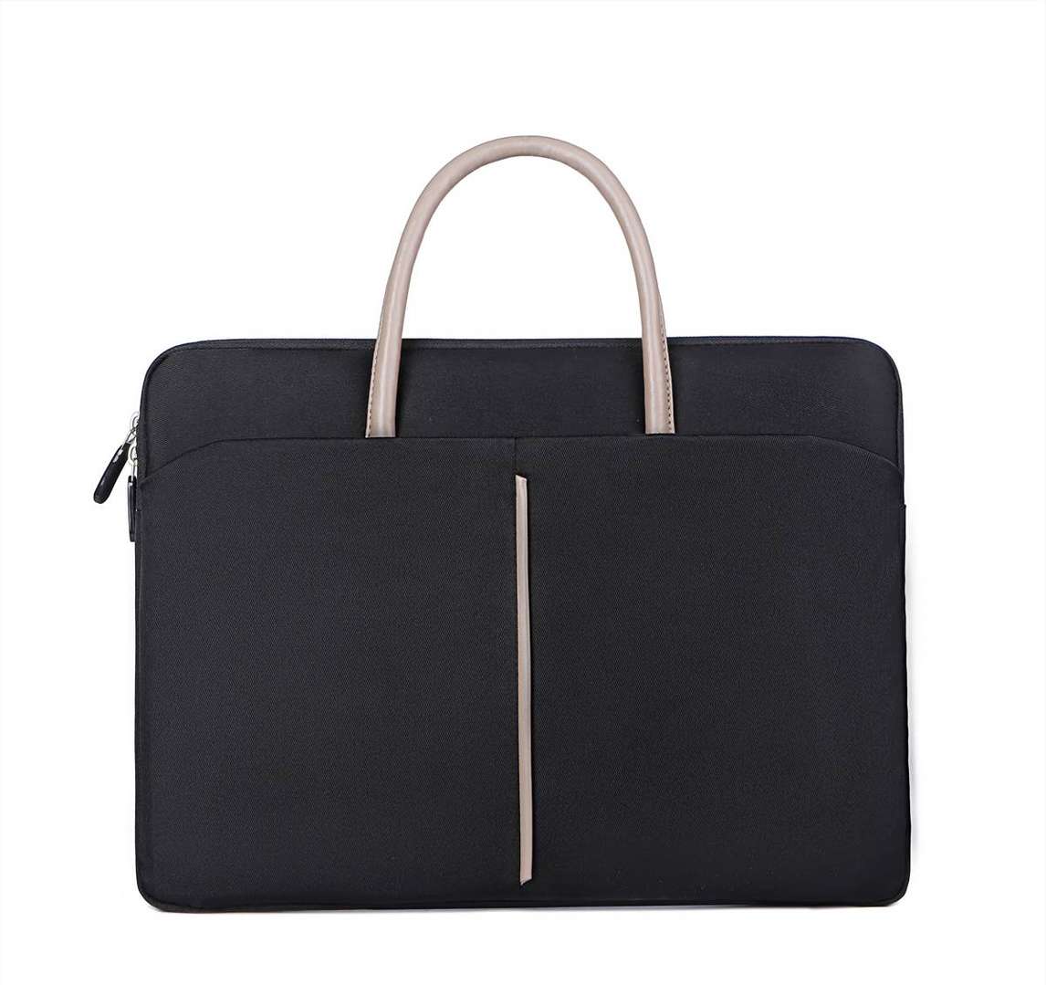 Custom Business Travel Laptop Bag - Black
