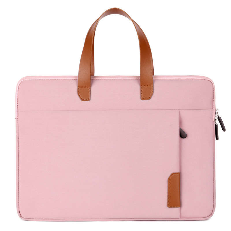 Custom Business Travel Laptop Briefcase - Pink