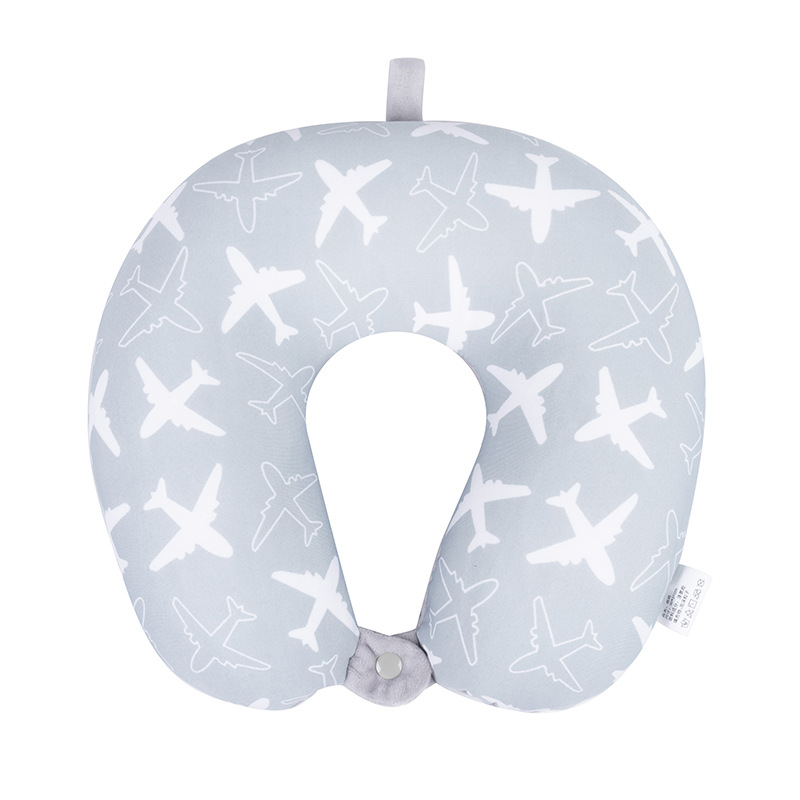 Custom Basic U-shaped Pillow - Airplane Pattern