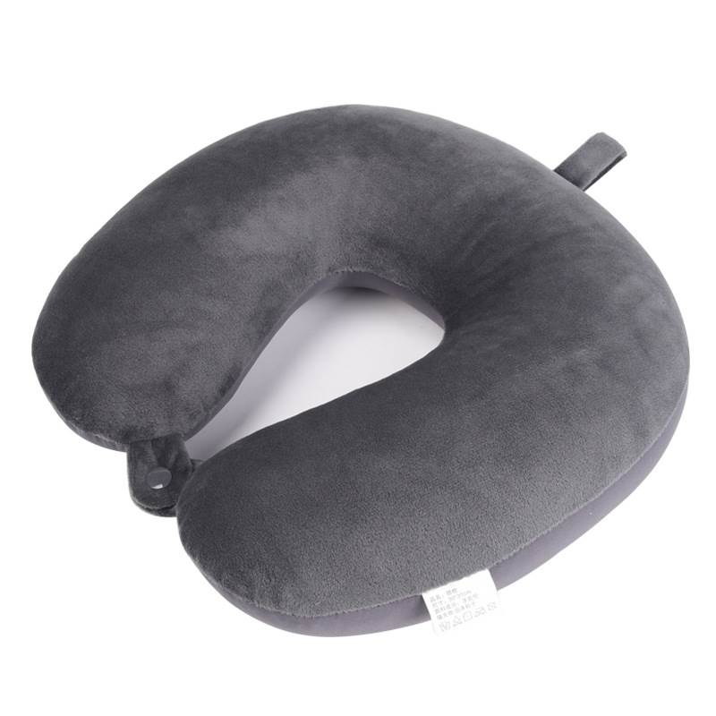 Custom Basic U-shaped Pillow - Dark Gray