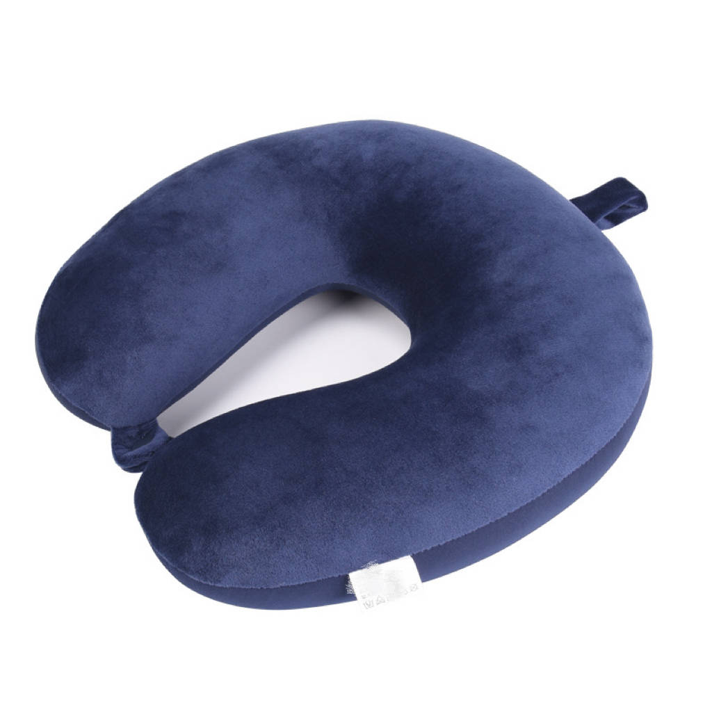 Custom Basic U-shaped Pillow - Navy Blue