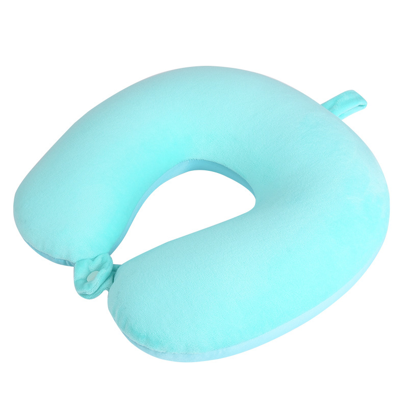 Custom Basic U-shaped Pillow - Tiffany Blue