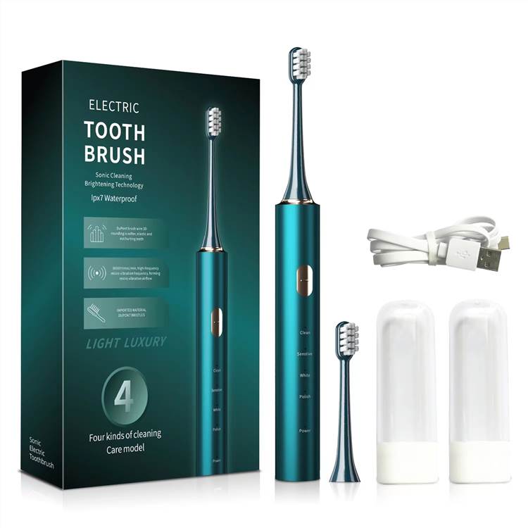 USB Electric Toothbrush Fast Charging - Green