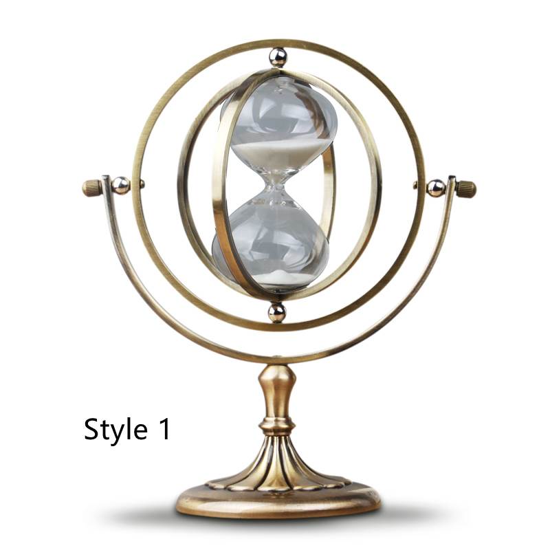 Custom Globe Retro Hourglass - Style 1