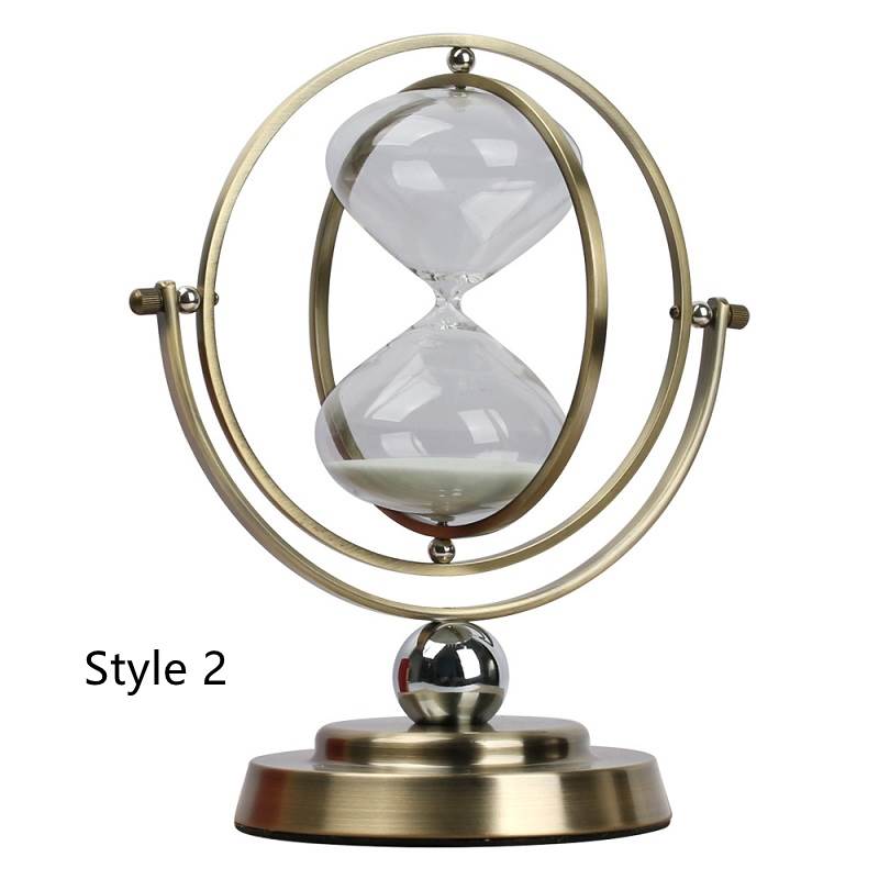 Custom Globe Retro Hourglass - Style 2