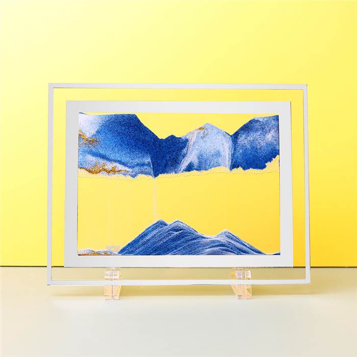 Custom Moving Sand Art - Blue