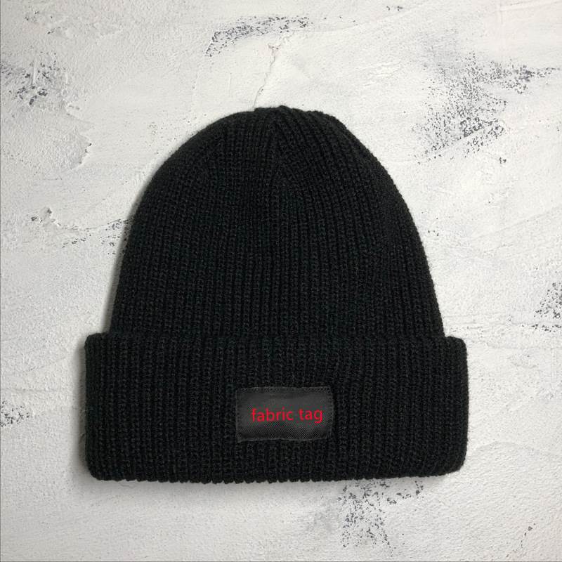 Classic Fisherman Beanie - Black