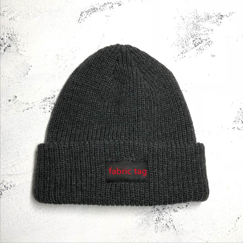 Classic Fisherman Beanie - Dark Gray