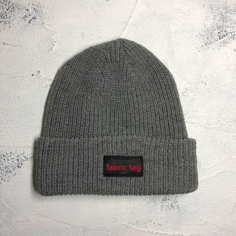 Classic Fisherman Beanie - Light Gray