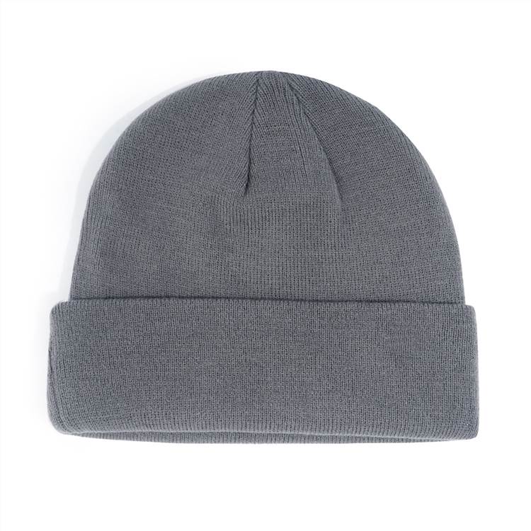 Stylish High Top Beanie - Gray