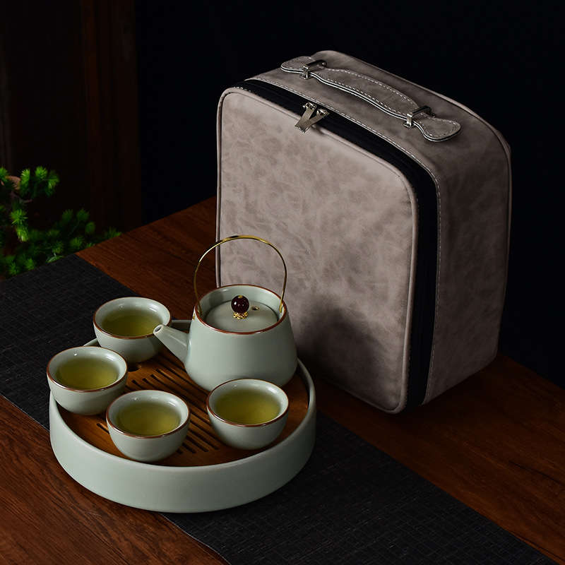 Ceramic Tea Set - Green