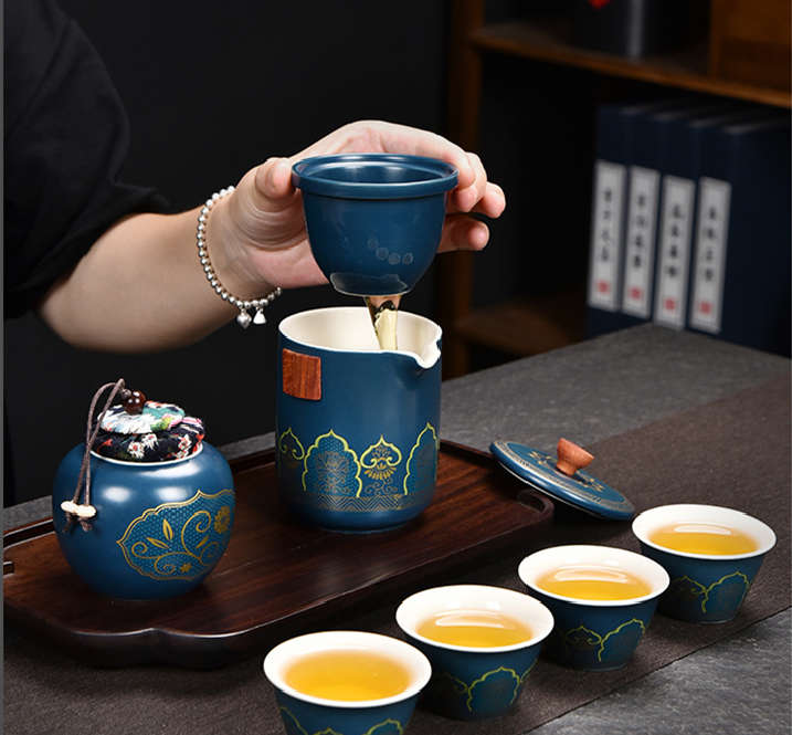 Portable Travel Tea Set - Tea Brewing