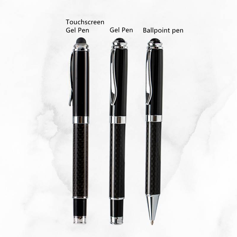 Carbon Fiber Pattern Metal Pen