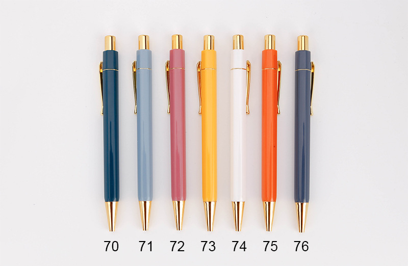 Hexagonal Multiple Colors Ballpoint Pen Gift Pack 70-76