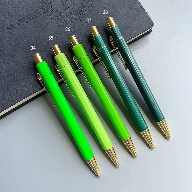 Hexagonal Multiple Colors Ballpoint Pen Gift Pack 34-38