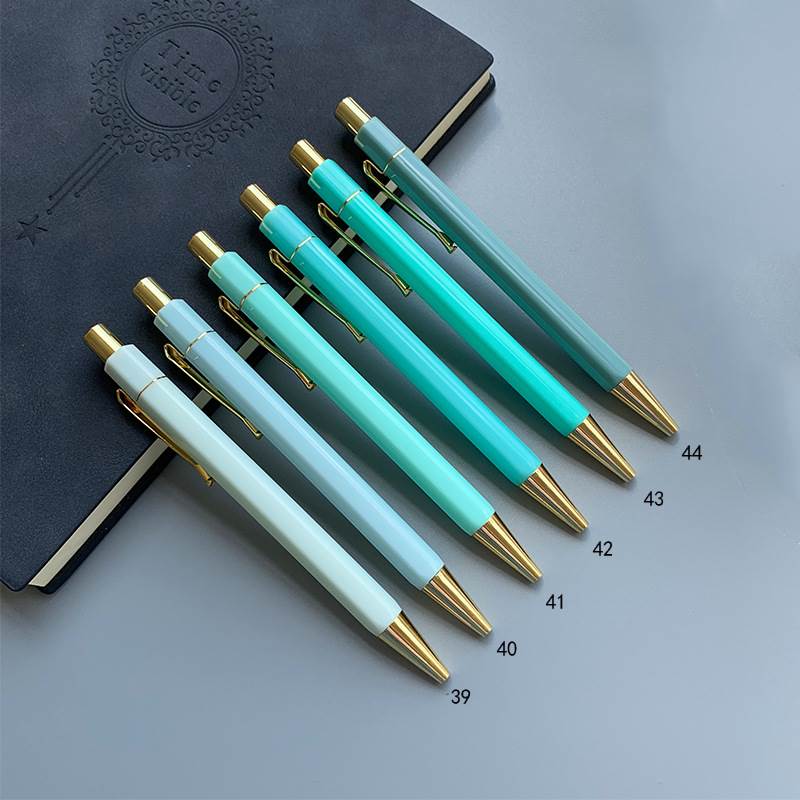 Hexagonal Multiple Colors Ballpoint Pen Gift Pack 39-44