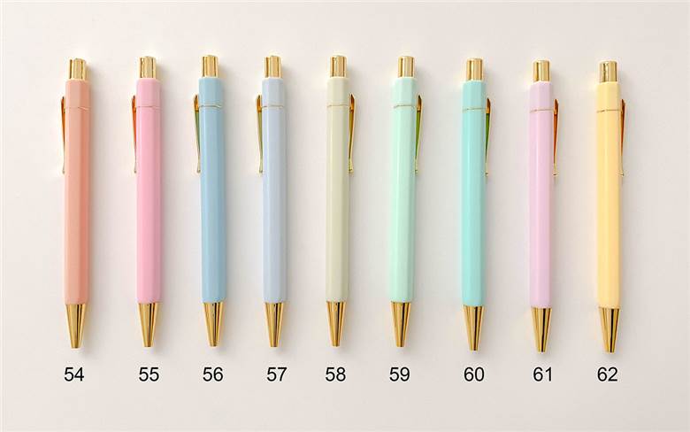 Hexagonal Multiple Colors Ballpoint Pen Gift Pack 54-62