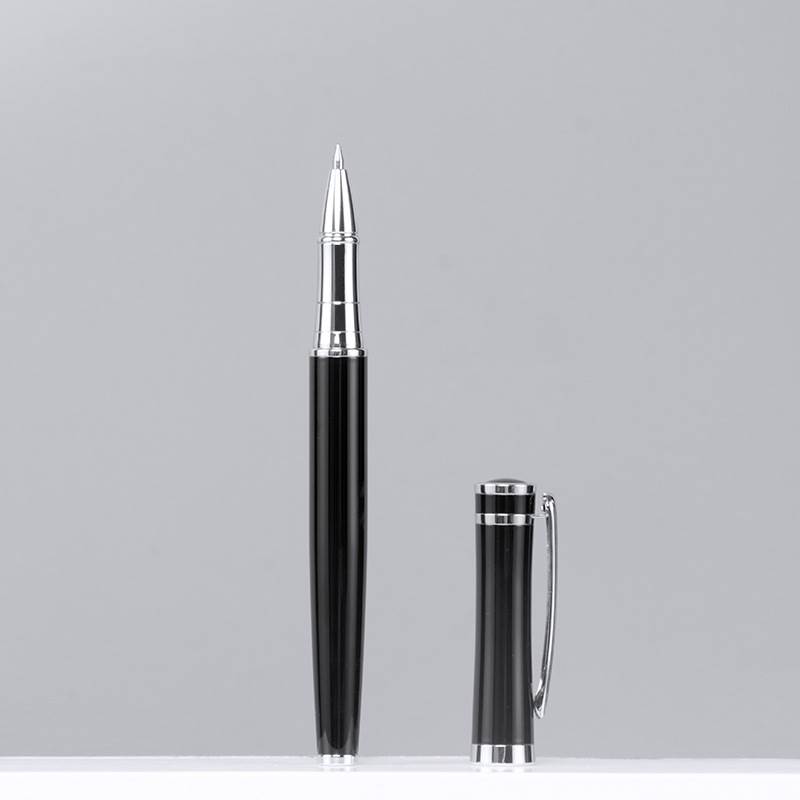 Refined Curvy Metal Gel Pen - 0.5mm Refill