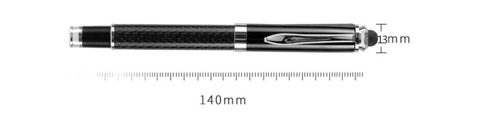 Carbon Fiber Pattern Touchscreen Gel Pen - Specification