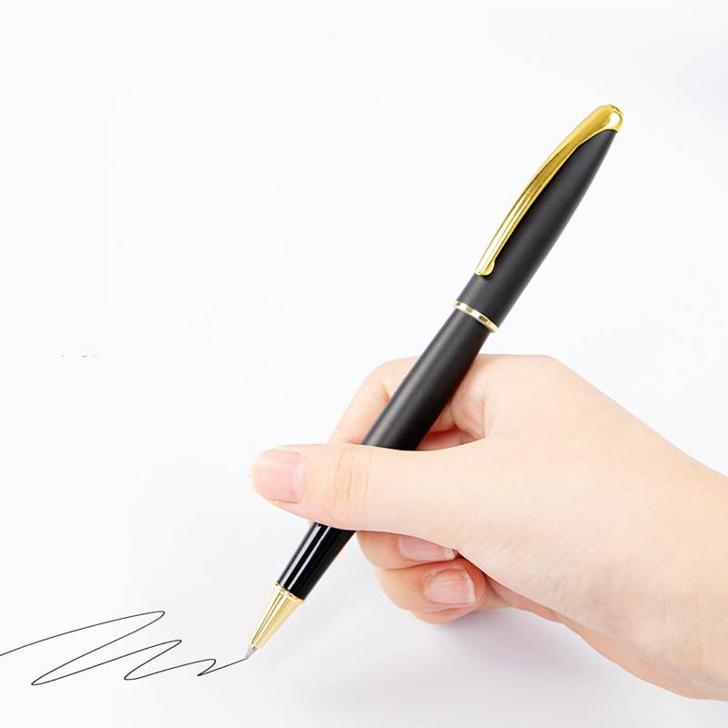 Pointed Top Business Metal Pen - Smooth Writing