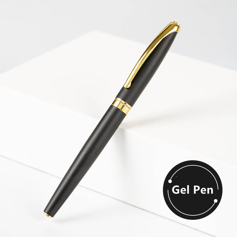 Pointed Top Business Metal Pen - Gel Pen