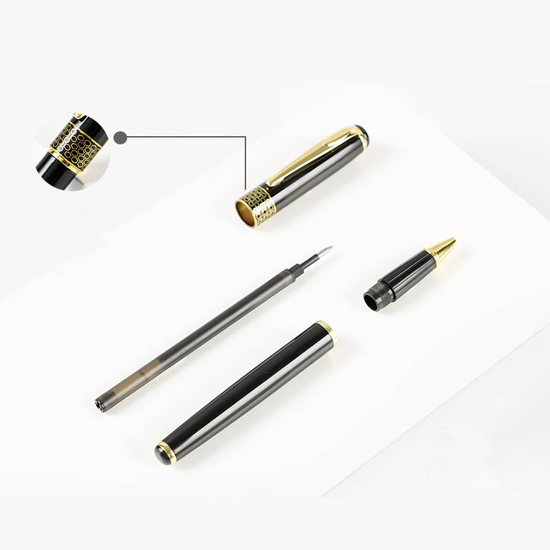 Executive Style Metal Gel Pen - Components