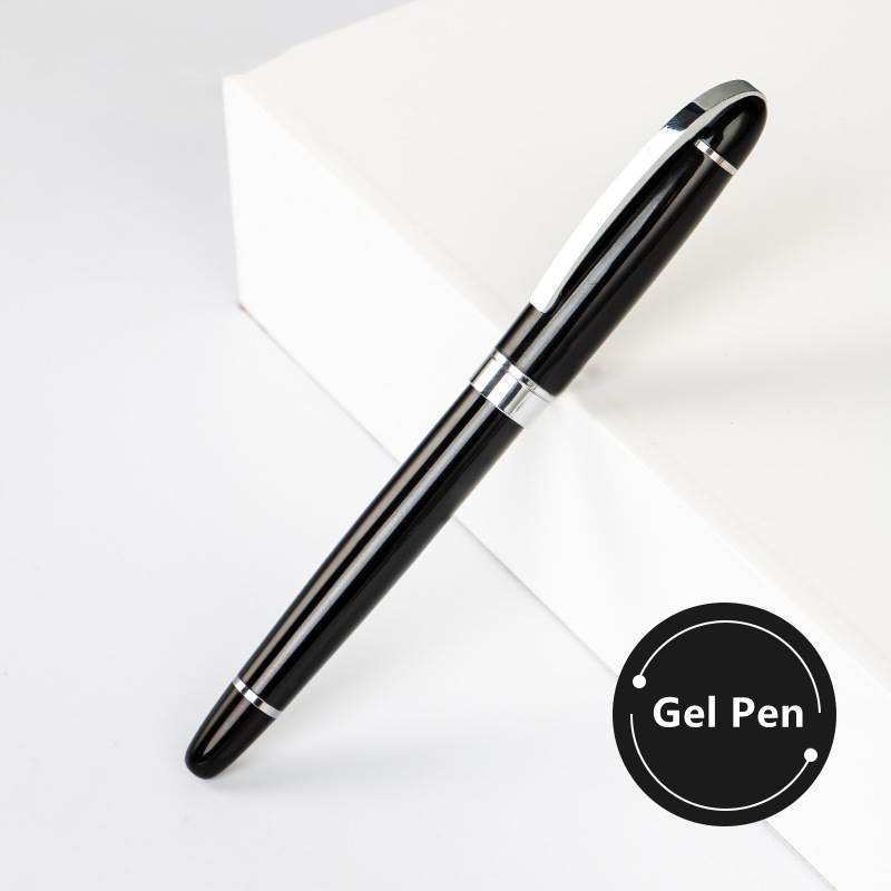 Smooth Curve Metal Signature Pen - Gel Pen