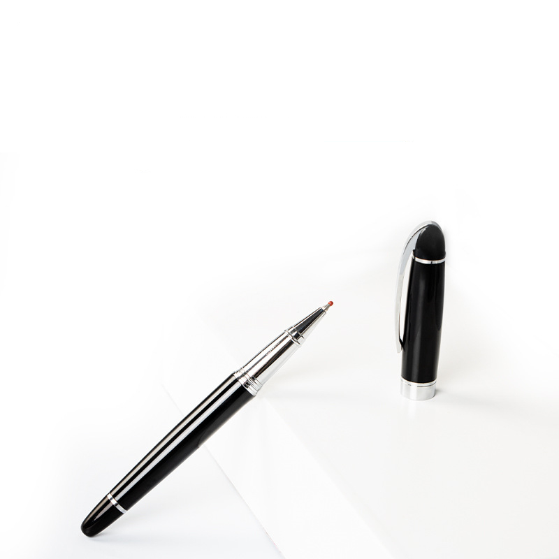 Smooth Curve Metal Signature Gel Pen