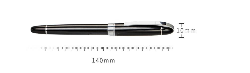 Smooth Curve Metal Signature Pen - Specification