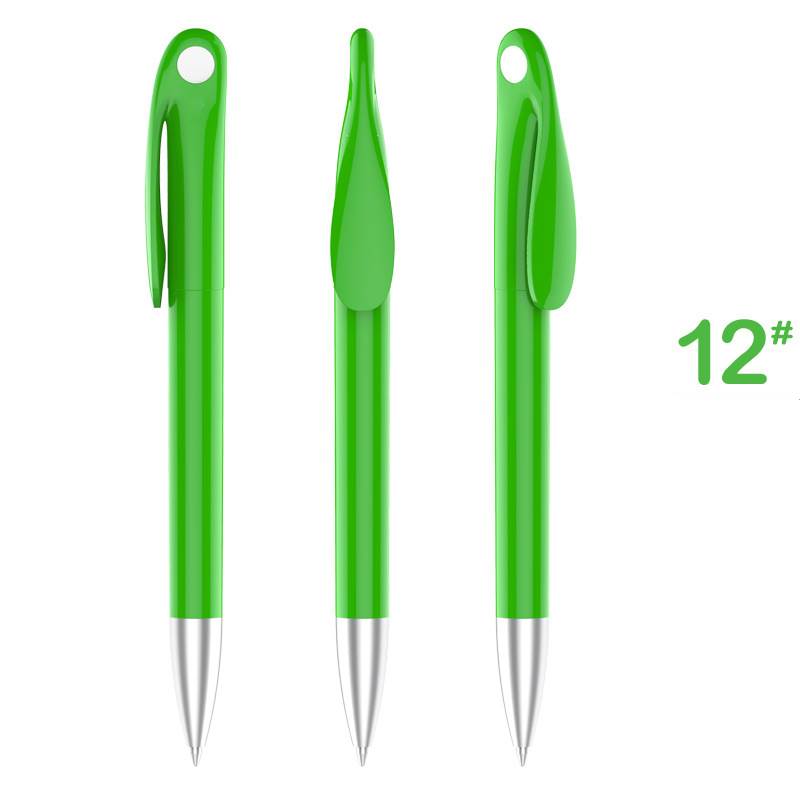Cute Rabbit Plastic Pen - Green Barrel with White Point